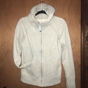 LuluLemon Athletics Grey Zip Up Hoodie